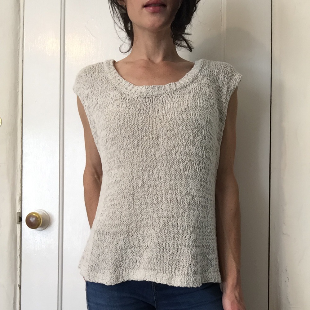 BCBGeneration Neutral Tone Sweater Top
